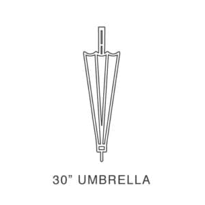 30 inch umbrella