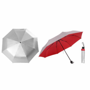 21 Silver Coated Foldable Umbrella LC 11025 1